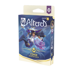 Confezione dello Starter Deck Yzmir del gioco Altered: Beyond the Gates (versione inglese)
