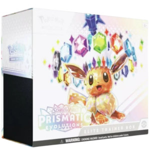Elite Trainer Box Prismatic Evolutions con Eevee