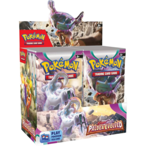 paldea evolved booster box su scimmia