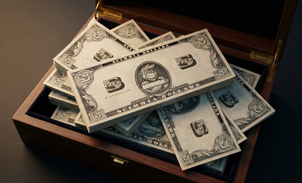 scimmia dollars hero desktop