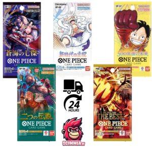 5 bustine one piece